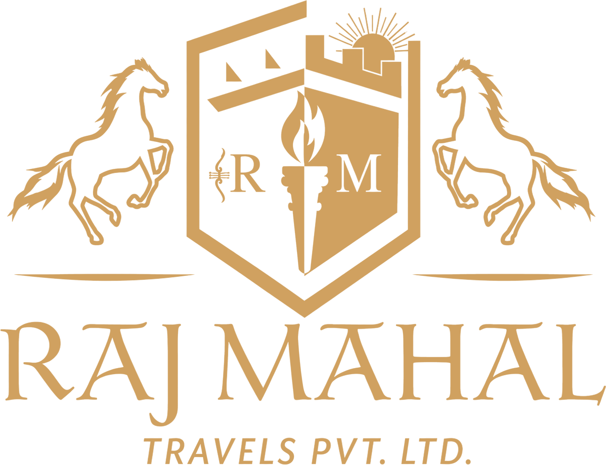 RAJ MAHAL Travels Logo