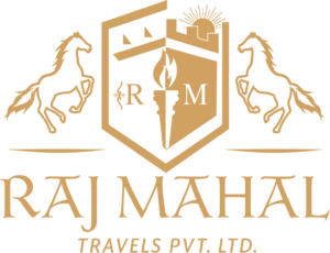 RAJ MAHAL TRAVELS Logo